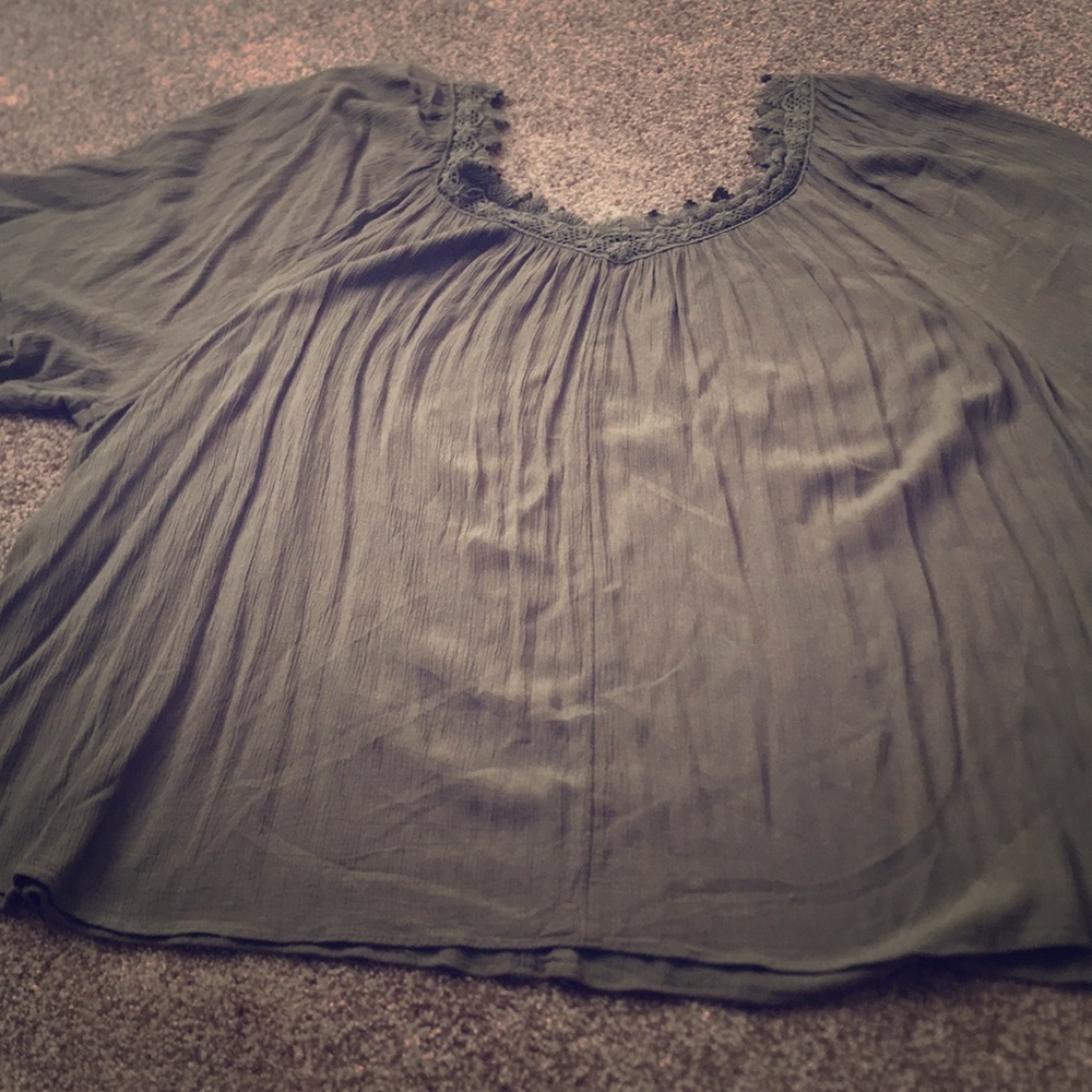 V neck blouse